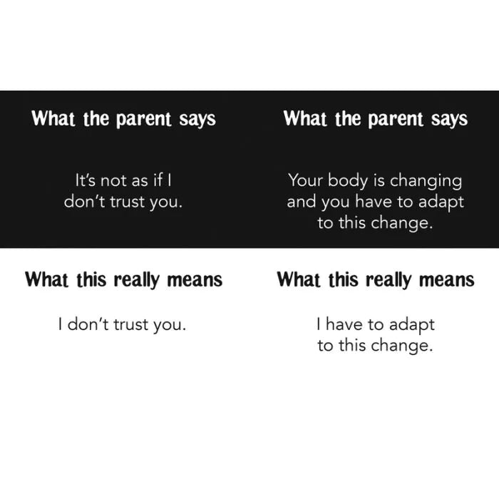 Teenagers: What They Say And What They Really Mean - Fun Book