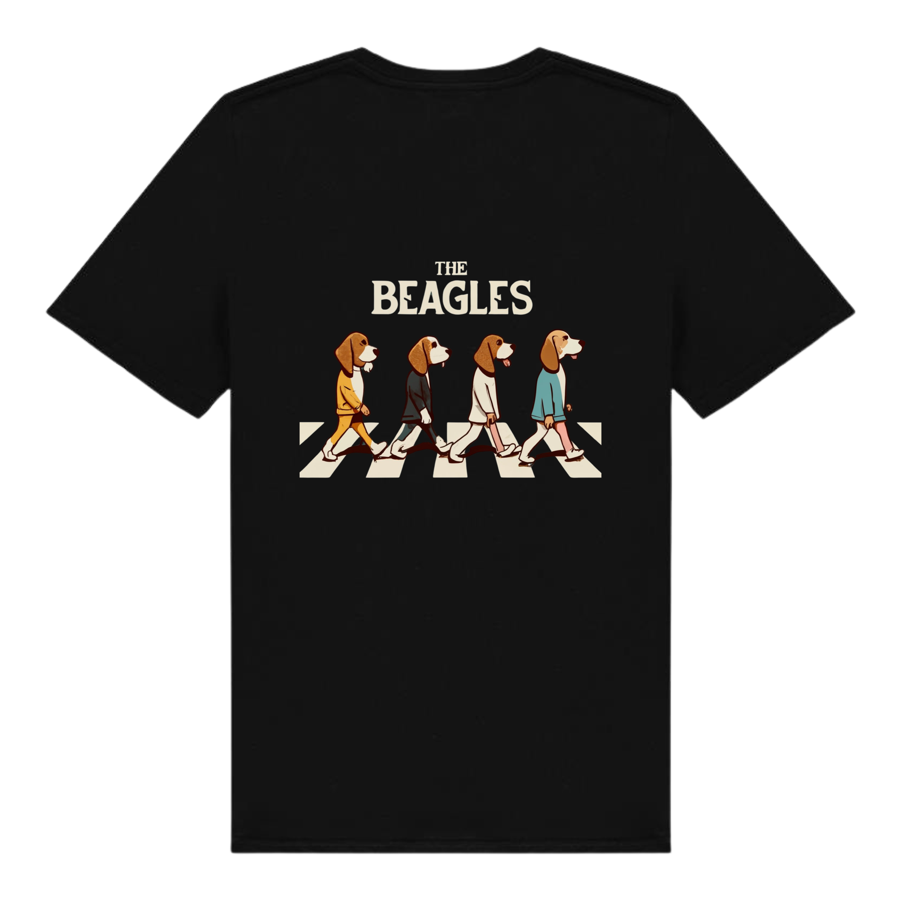 The Beatles Beagles 3 Mock T-Shirt