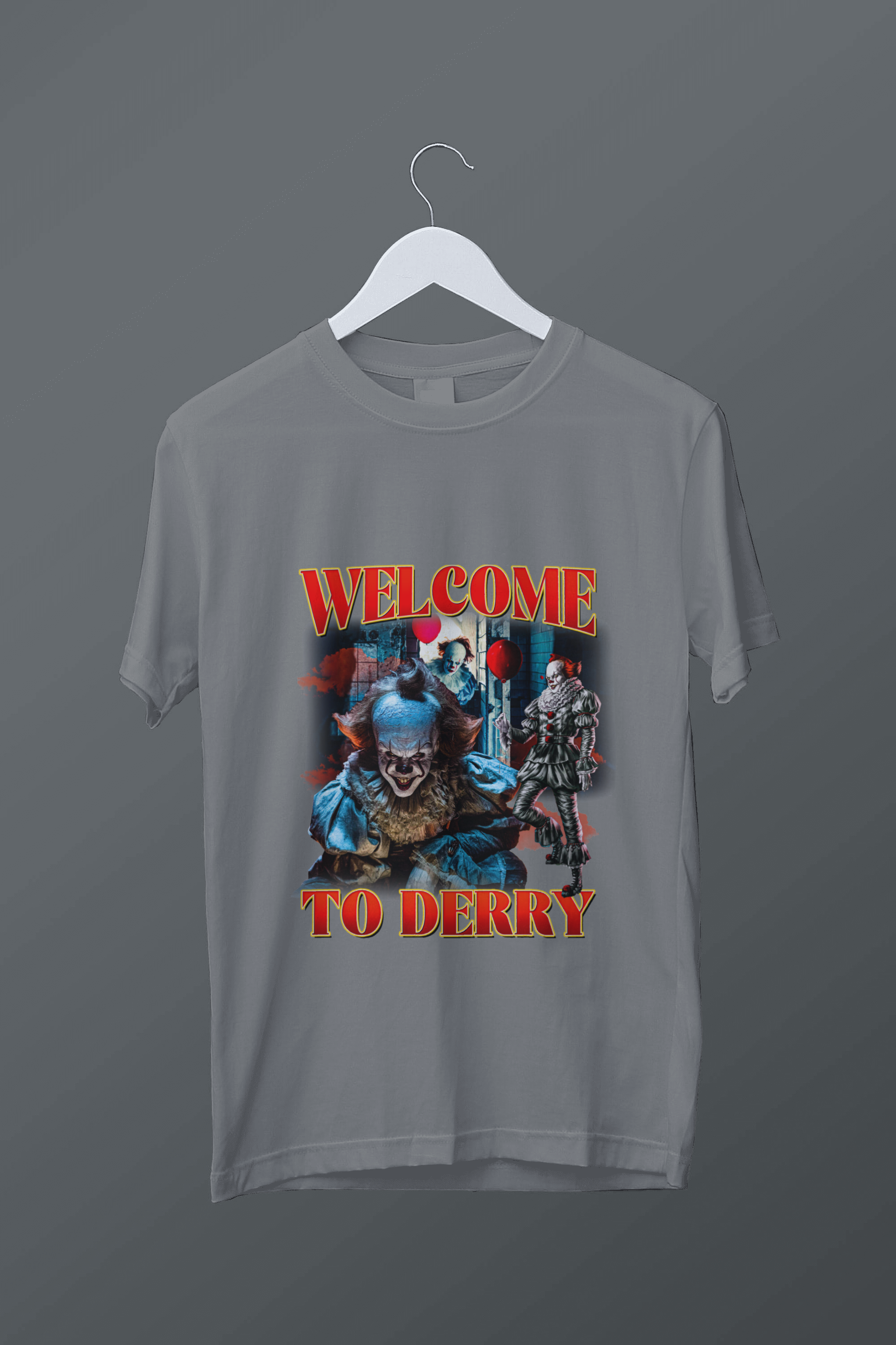 Welcome To Derry - Pennywise Horror Movie T-Shirt